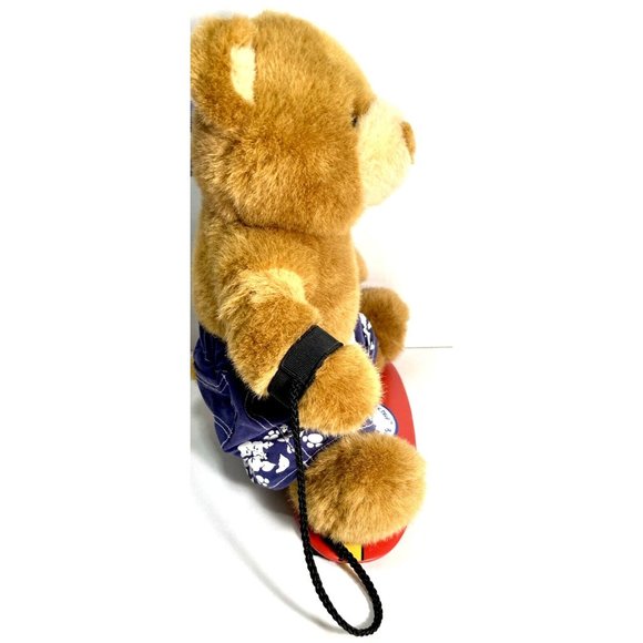 Surf Club Teddy Bear Build-A-Bear Brown Swim Shorts Stuffed Animal Plush PA-9859 - Picture 10 of 12